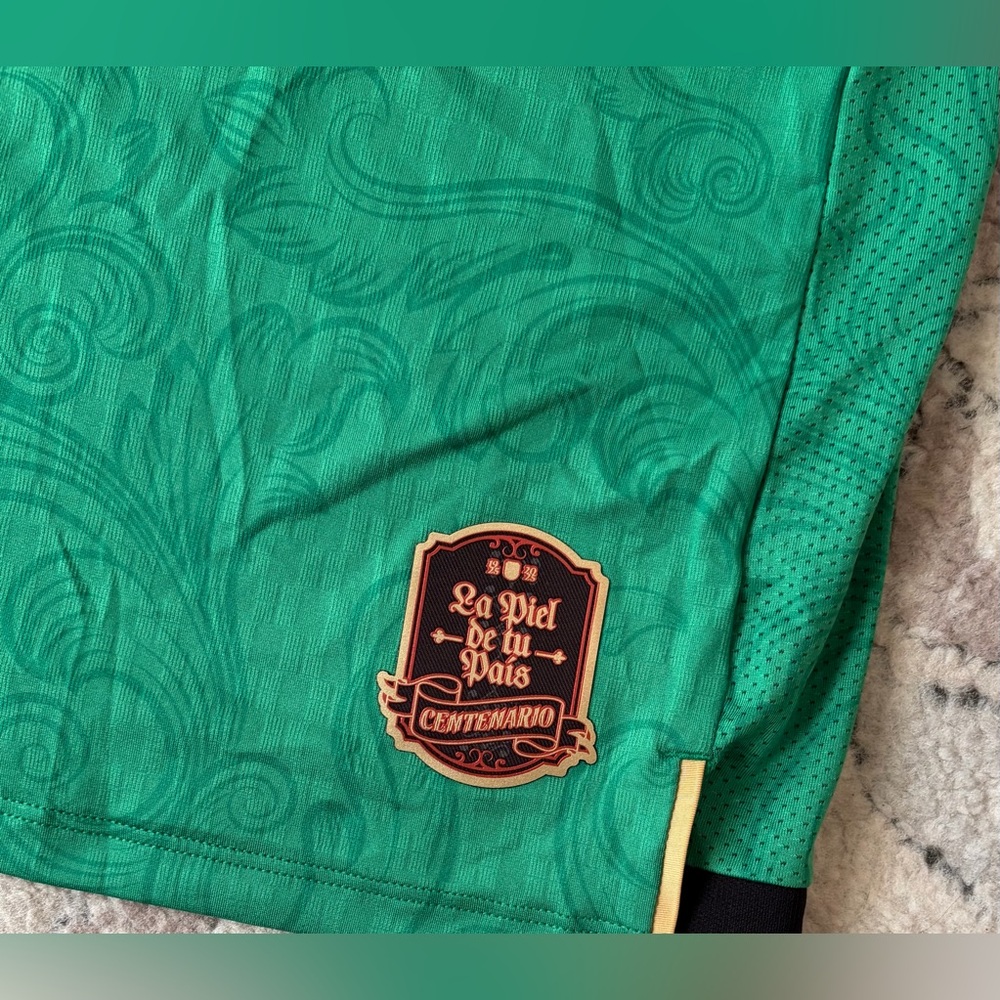 Marathon Authentic Ecuador 100 Years Edition Centenario Green Jersey Men’s Sz: M - Picture 5 of 7